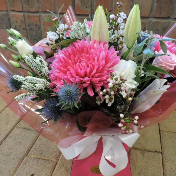 RED Living Vases Flower Box - Cardboard Gift Presentation Box For Bouquets, UK